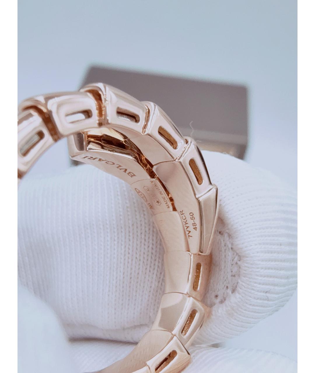 BVLGARI Золотое кольцо из розового золота, фото 7
