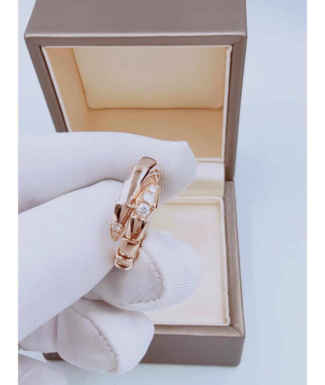 BVLGARI Золотое кольцо из розового золота, фото 4