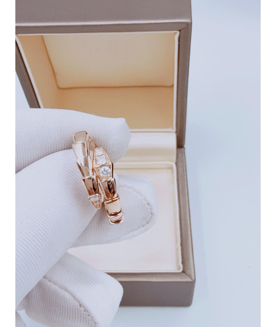 BVLGARI Золотое кольцо из розового золота, фото 5