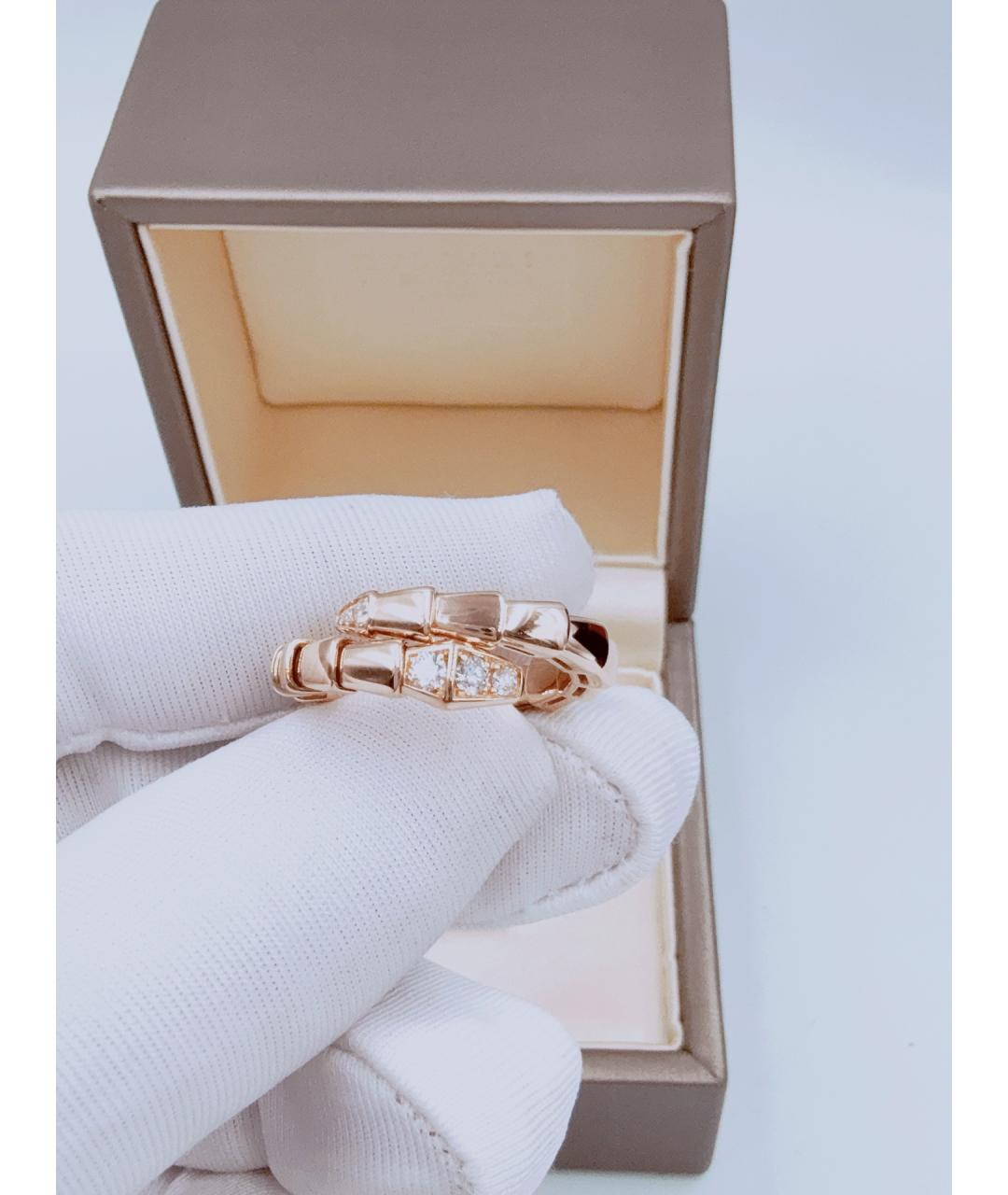 BVLGARI Золотое кольцо из розового золота, фото 3