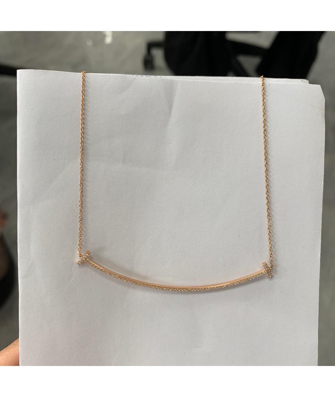 TIFFANY&CO Золотое колье из розового золота, фото 9