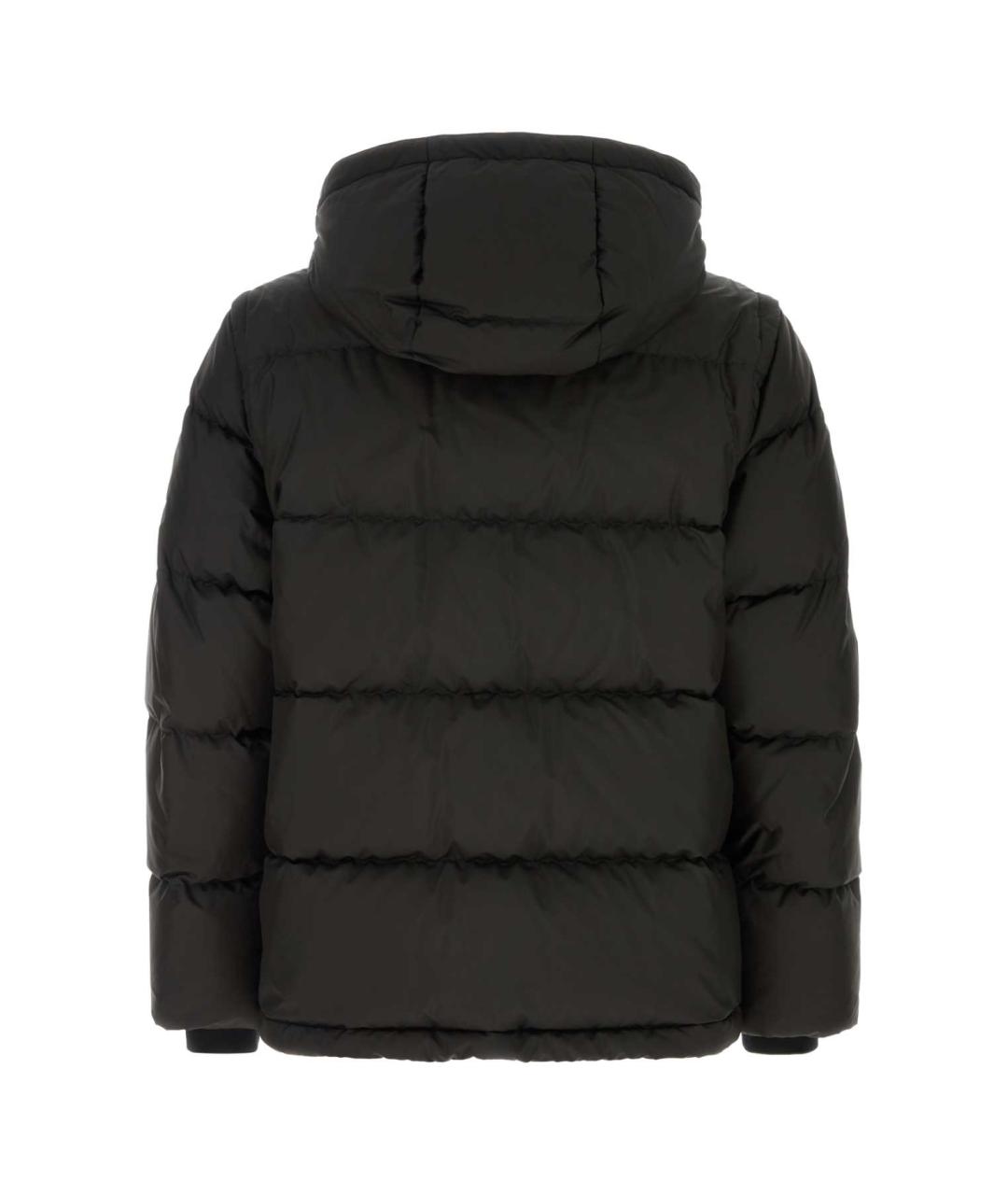 BURBERRY Черный полиэстеровый пуховик, фото 2