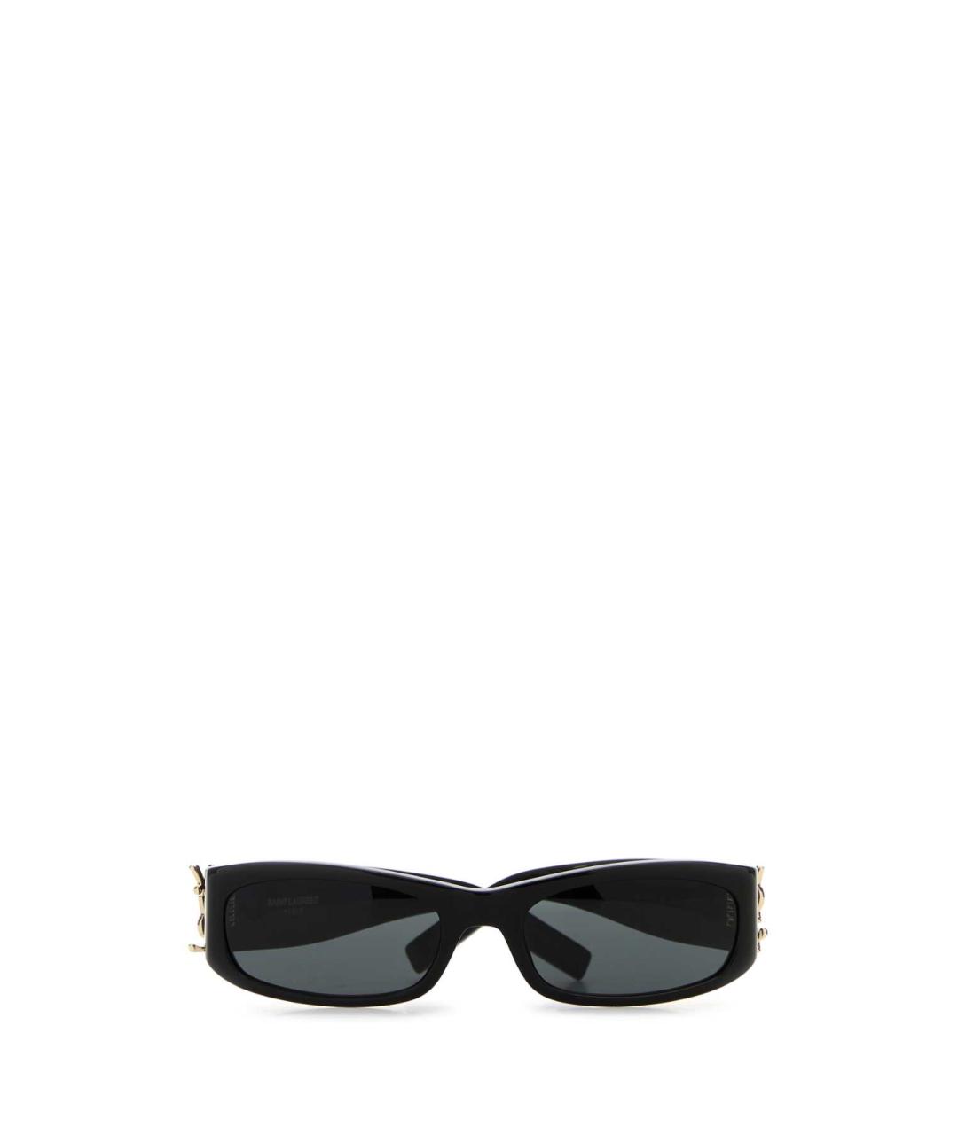 SAINT LAURENT Черные пластиковые солнцезащитные очки, фото 1