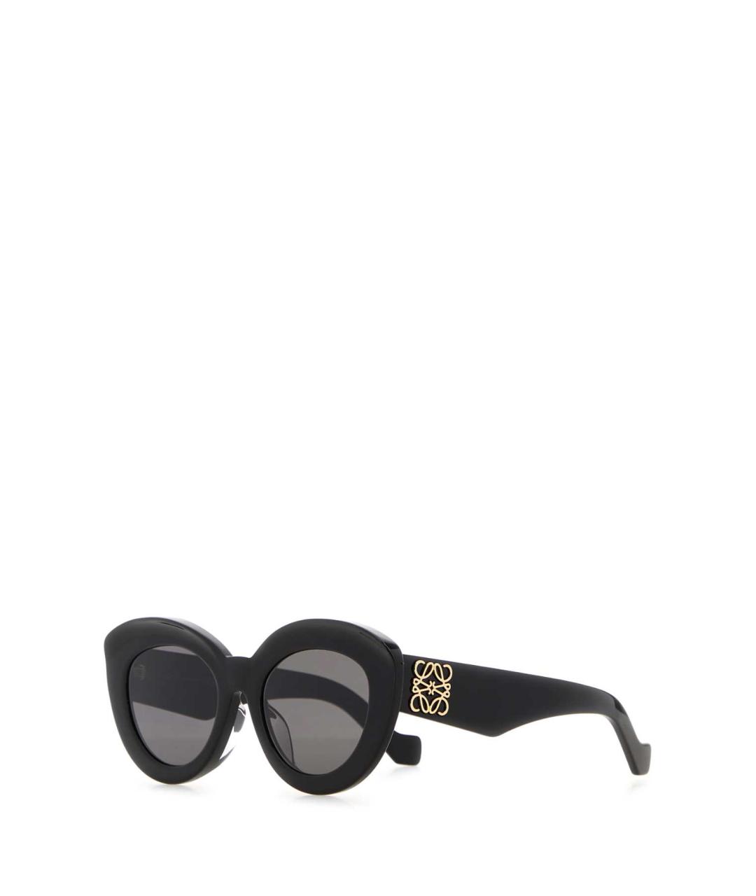 LOEWE Черные пластиковые солнцезащитные очки, фото 2