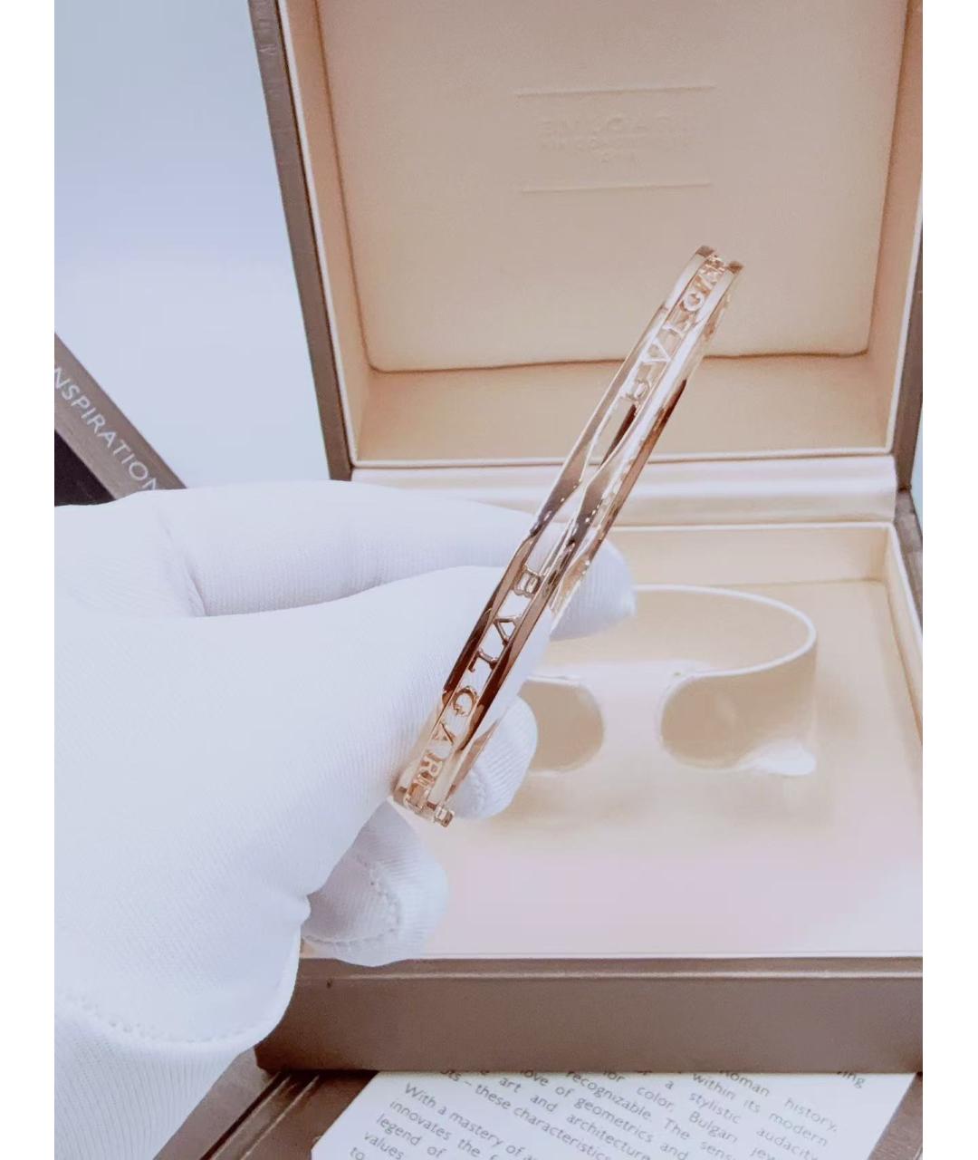 BVLGARI Золотой браслет из розового золота, фото 3