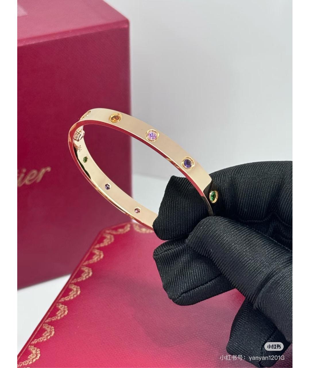 CARTIER Золотой браслет из розового золота, фото 2