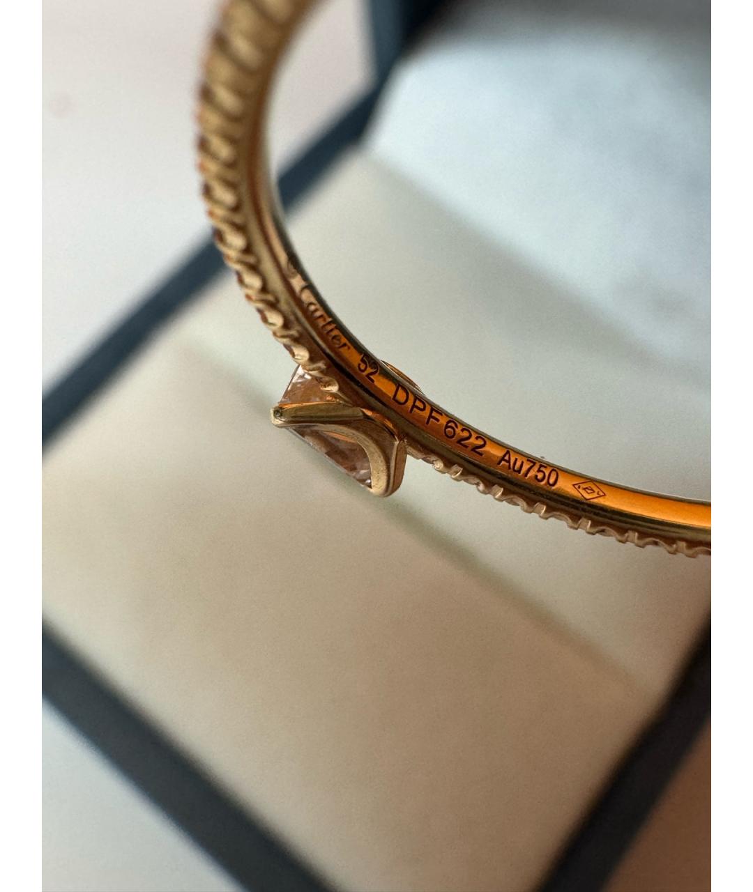 CARTIER Золотое кольцо из розового золота, фото 4