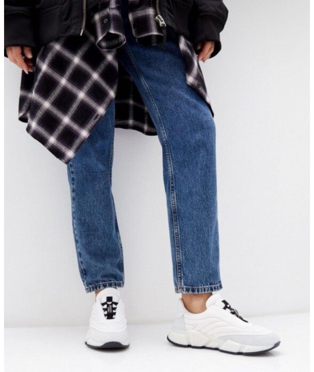 WEEKEND MAX MARA Белые текстильные кроссовки, фото 7