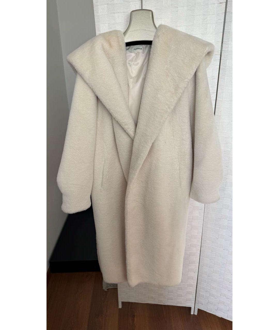 P.A.R.O.S.H. Бежевая шуба, фото 3