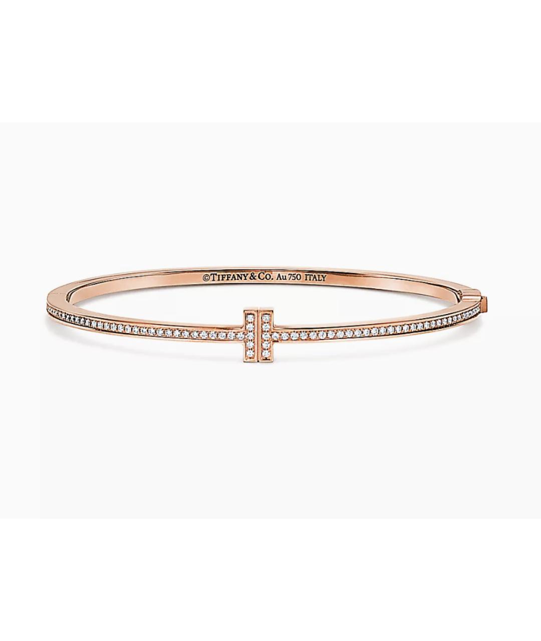 TIFFANY&CO Золотой браслет из розового золота, фото 10