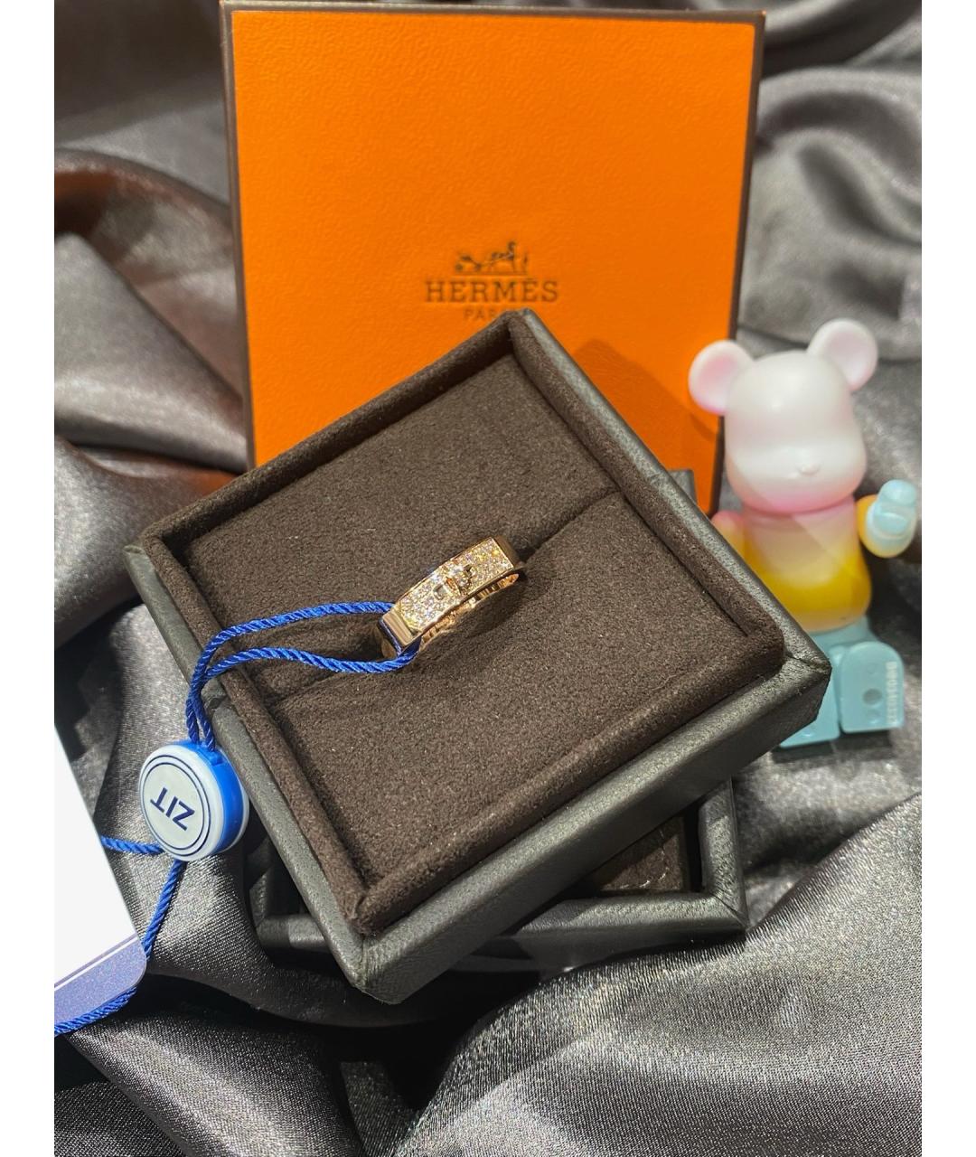 HERMES Золотое кольцо из розового золота, фото 2