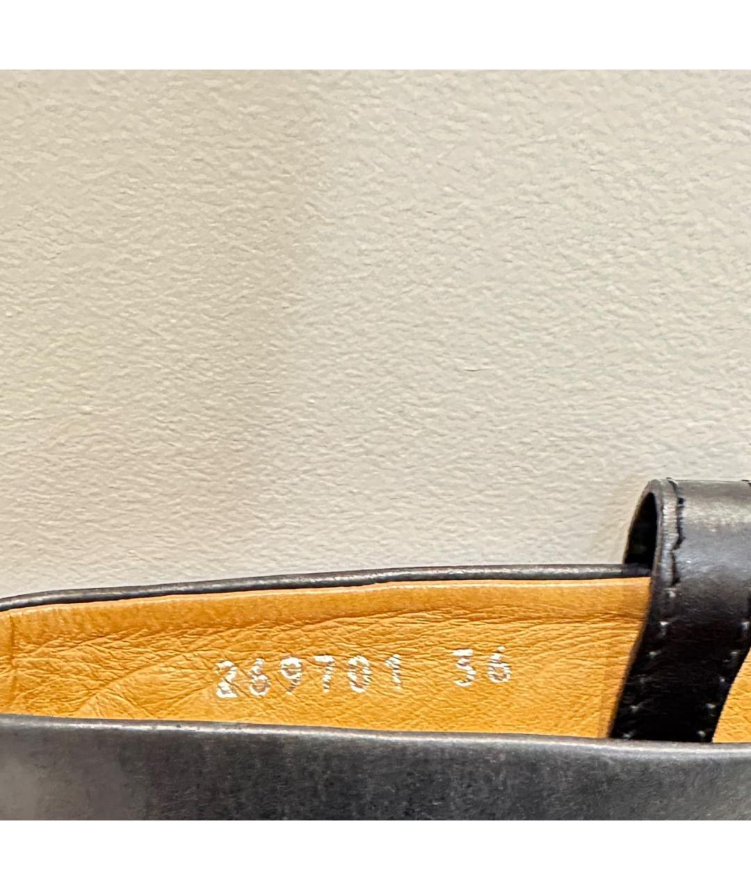 GUCCI Черные кожаные сапоги, фото 6