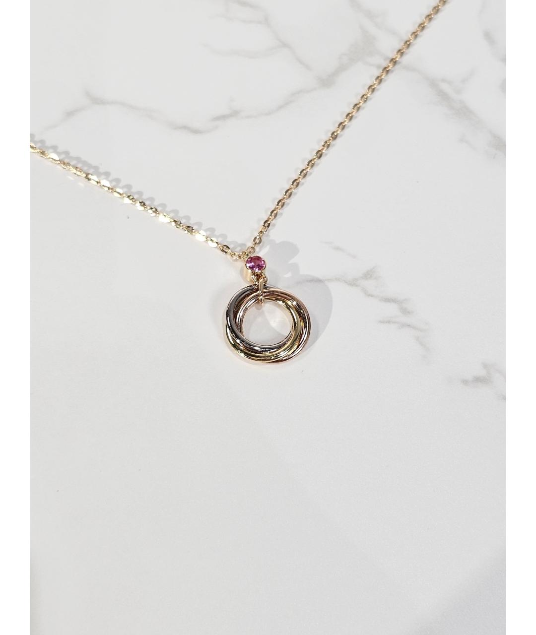 CARTIER Золотое колье из белого золота, фото 2