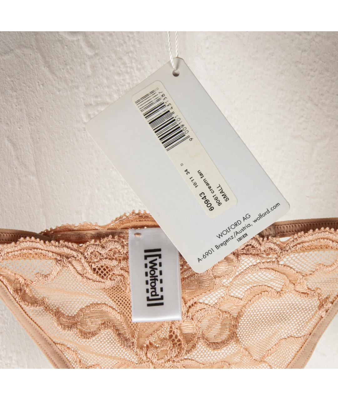 WOLFORD Бежевые трусы, фото 5