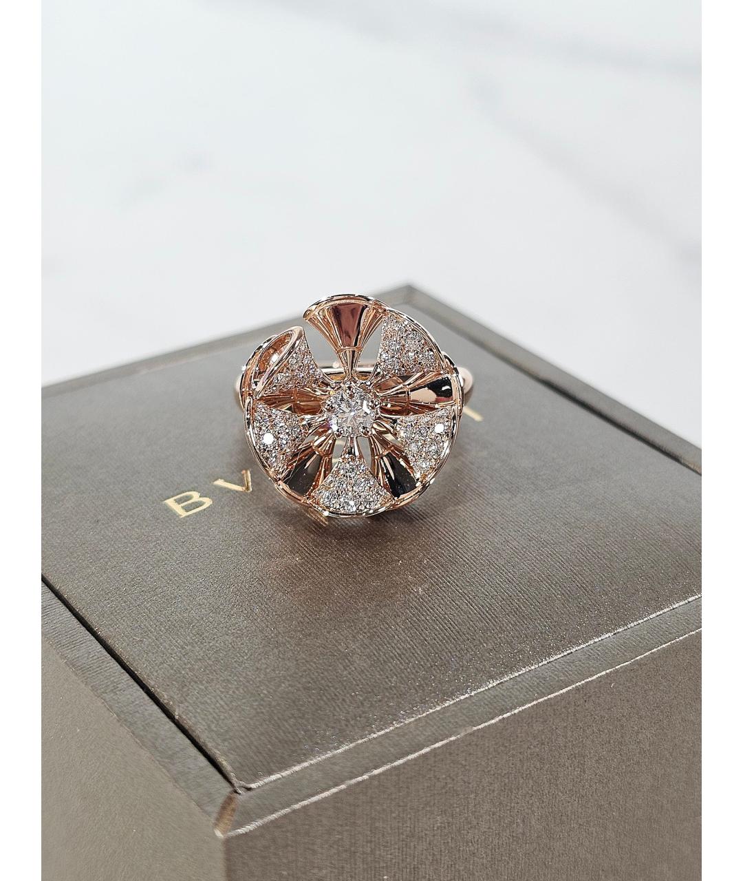 BVLGARI Золотое кольцо из розового золота, фото 3
