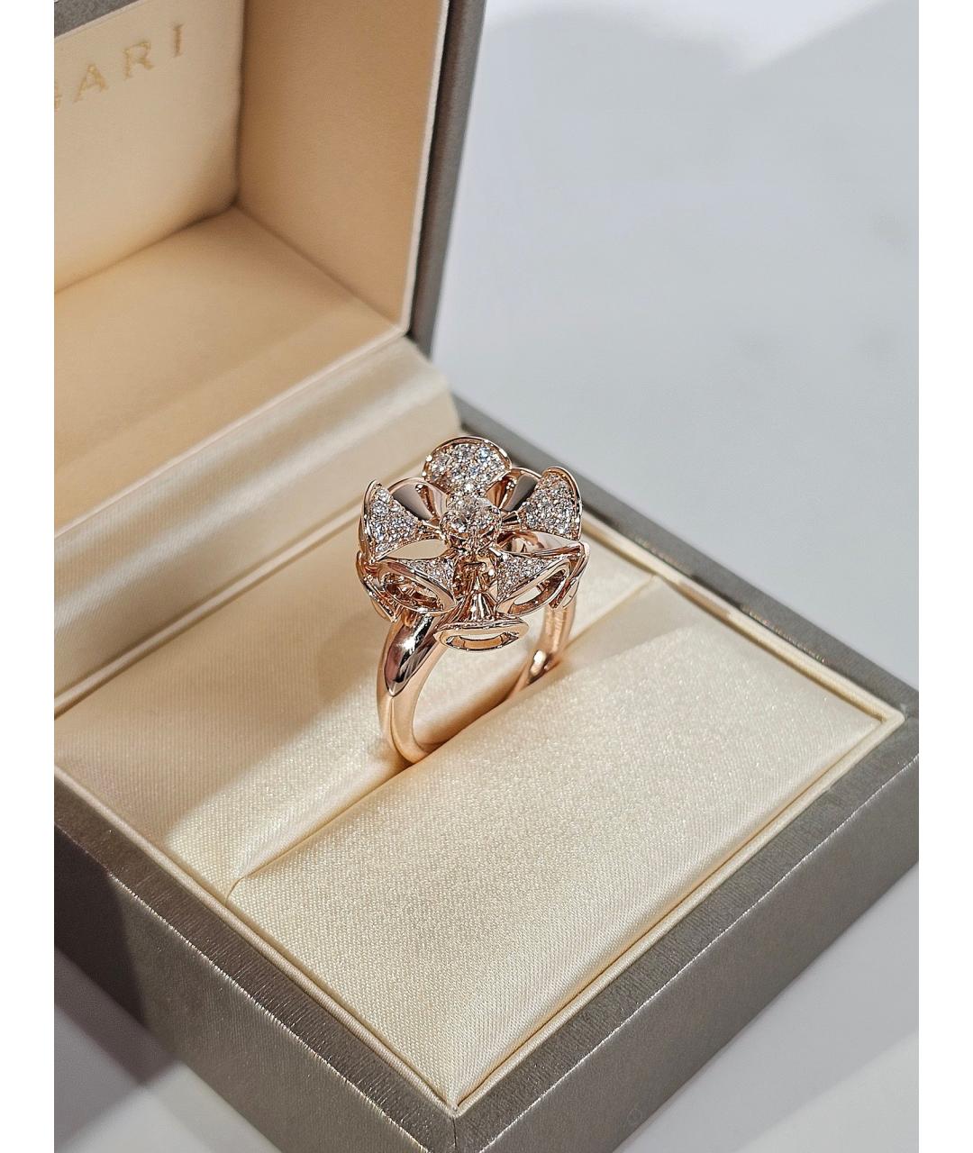 BVLGARI Золотое кольцо из розового золота, фото 2