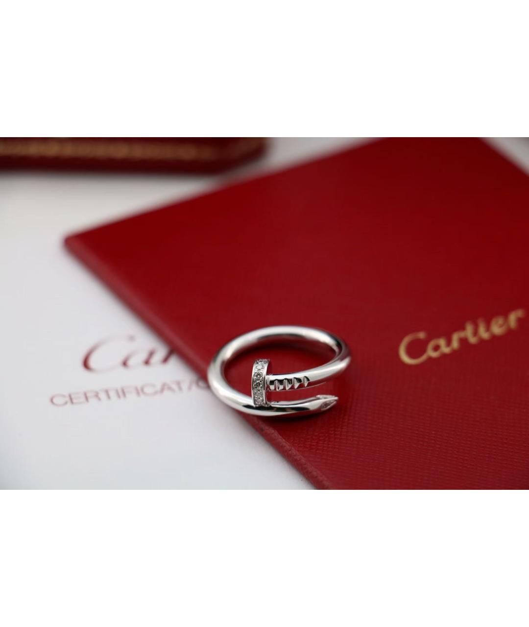 CARTIER Серебряное кольцо из белого золота, фото 3