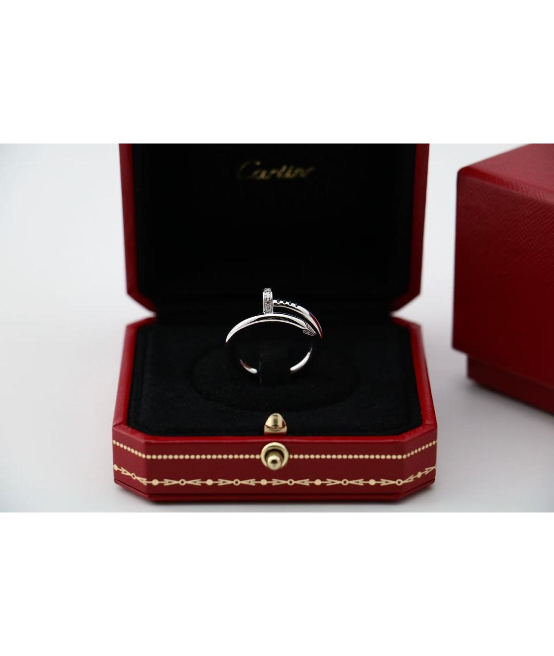 CARTIER Серебряное кольцо из белого золота, фото 2