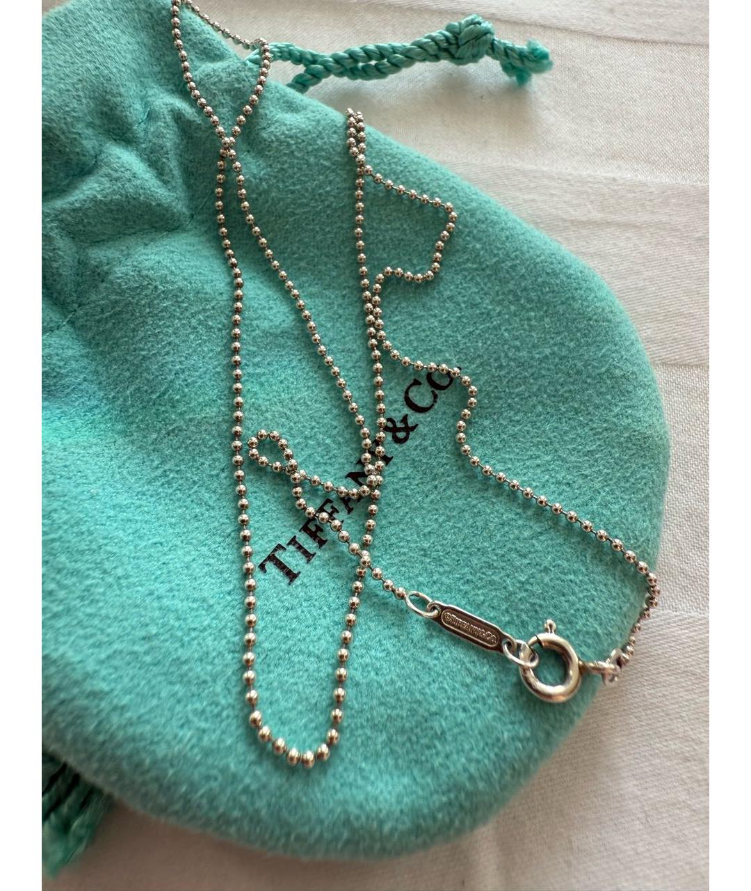TIFFANY&CO Серебряная серебряная цепочка, фото 7