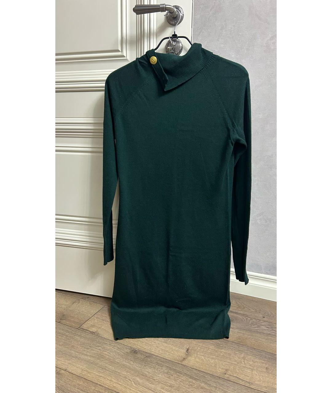 PIERRE BALMAIN Зеленые повседневное платье, фото 2