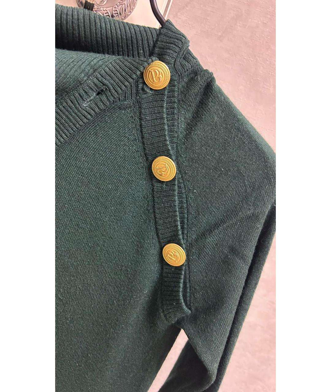 PIERRE BALMAIN Зеленые повседневное платье, фото 5