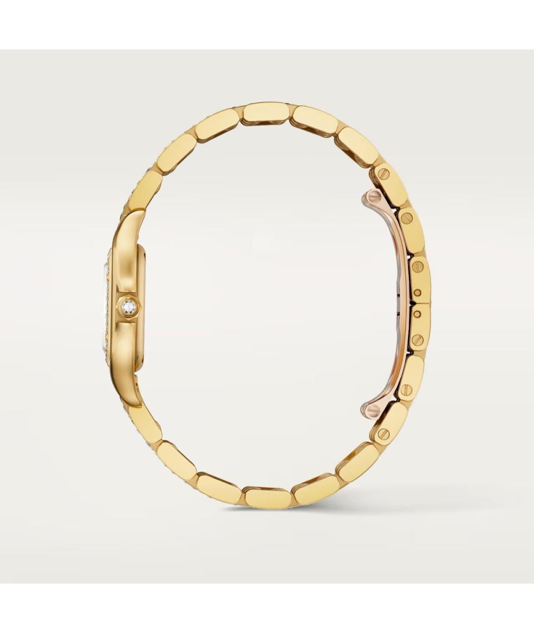 CARTIER Золотые часы, фото 2
