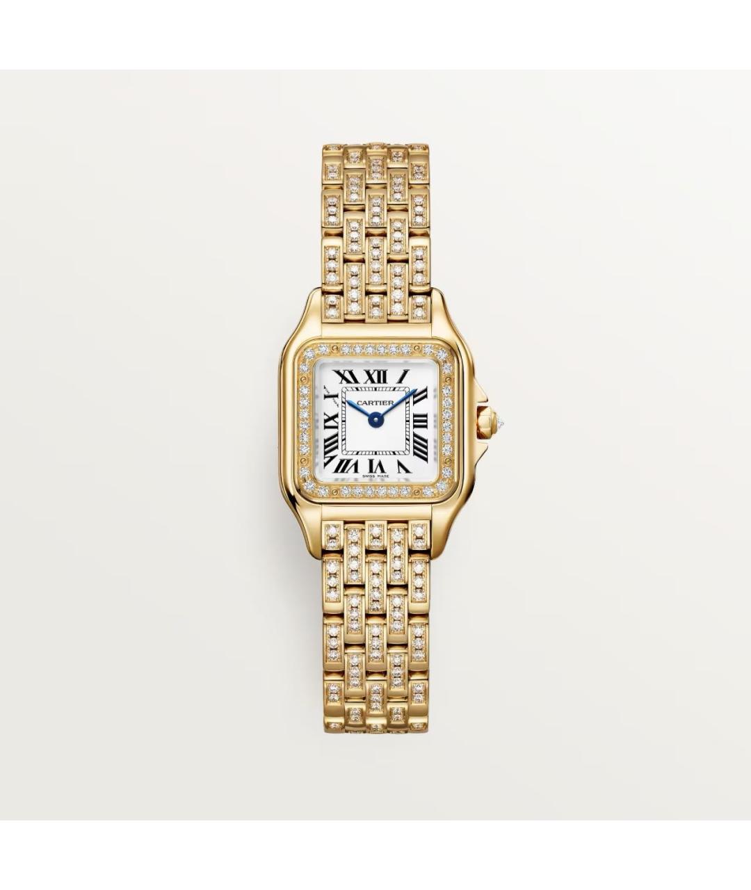 CARTIER Золотые часы, фото 4
