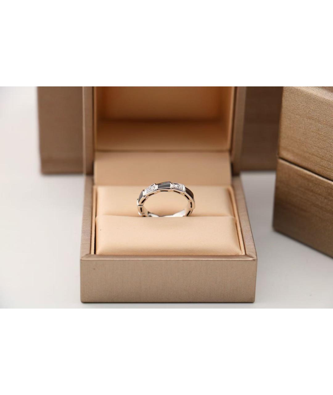 BVLGARI Серебряное кольцо из белого золота, фото 2