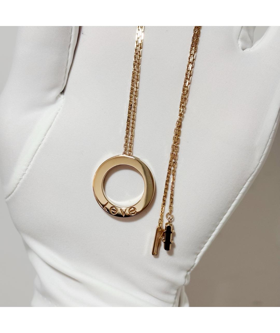 CARTIER Золотое колье из розового золота, фото 5