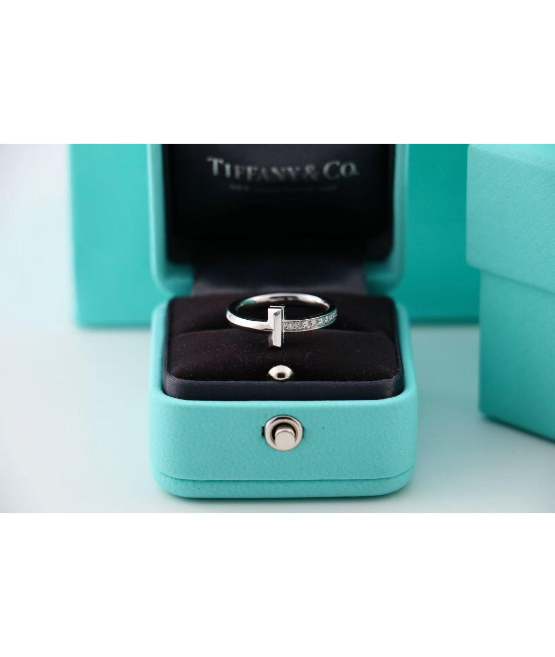 TIFFANY&CO Серебряное кольцо из белого золота, фото 2