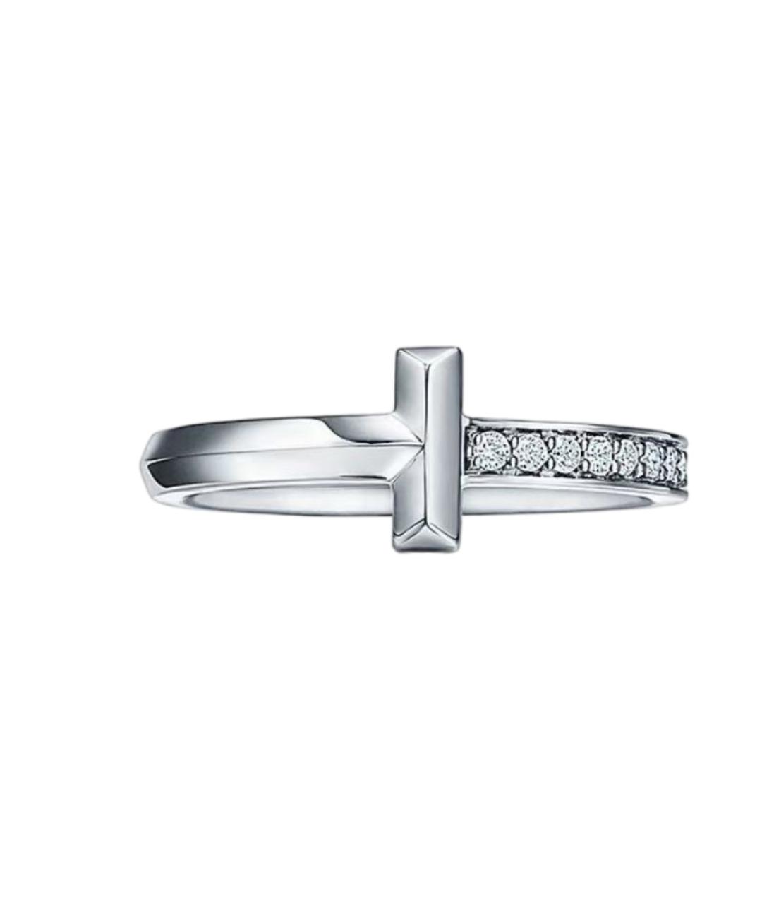TIFFANY&CO Серебряное кольцо из белого золота, фото 1