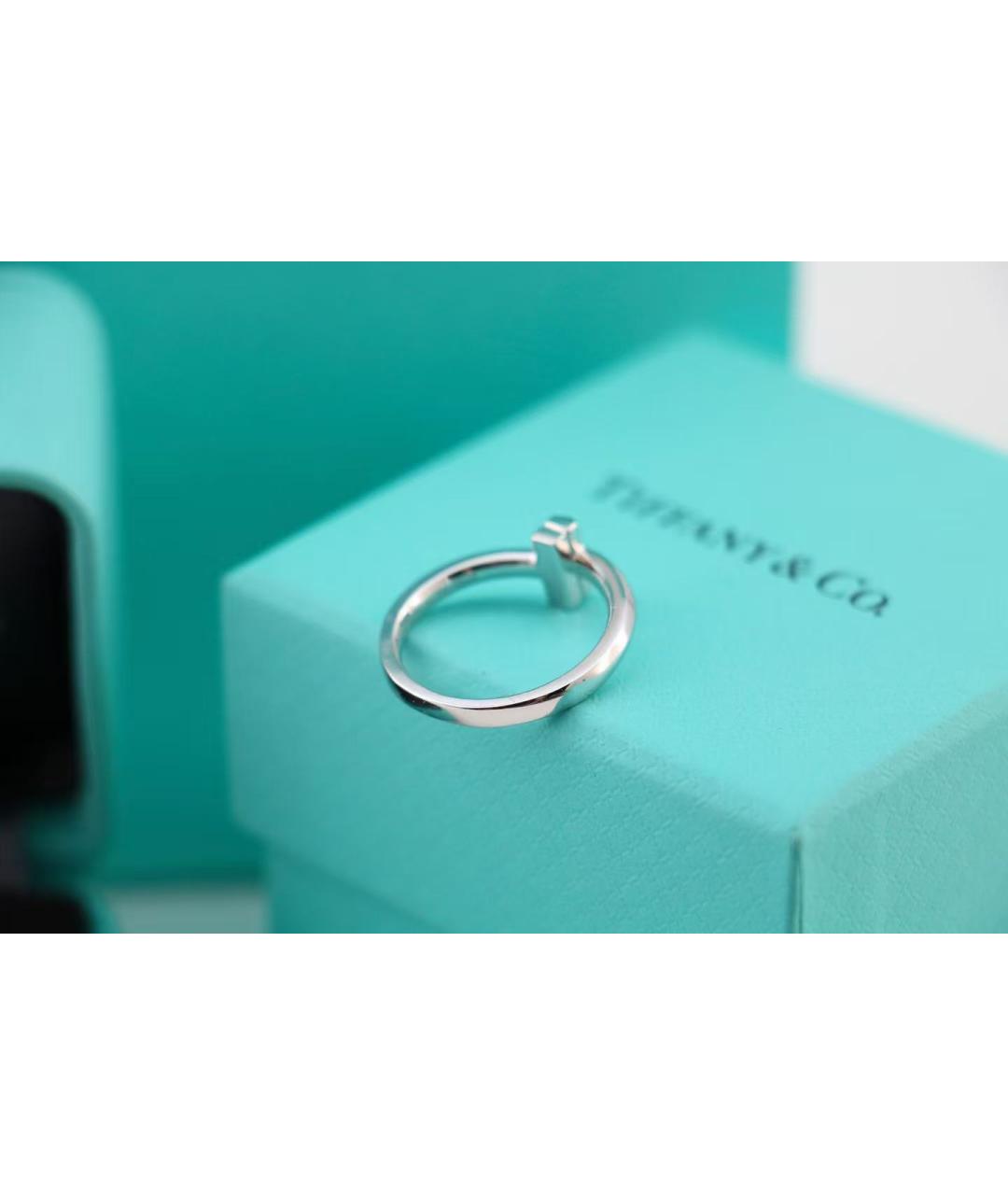 TIFFANY&CO Серебряное кольцо из белого золота, фото 4