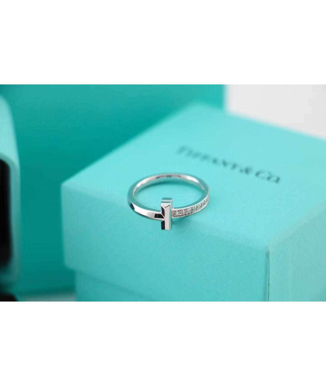 TIFFANY&CO Серебряное кольцо из белого золота, фото 3