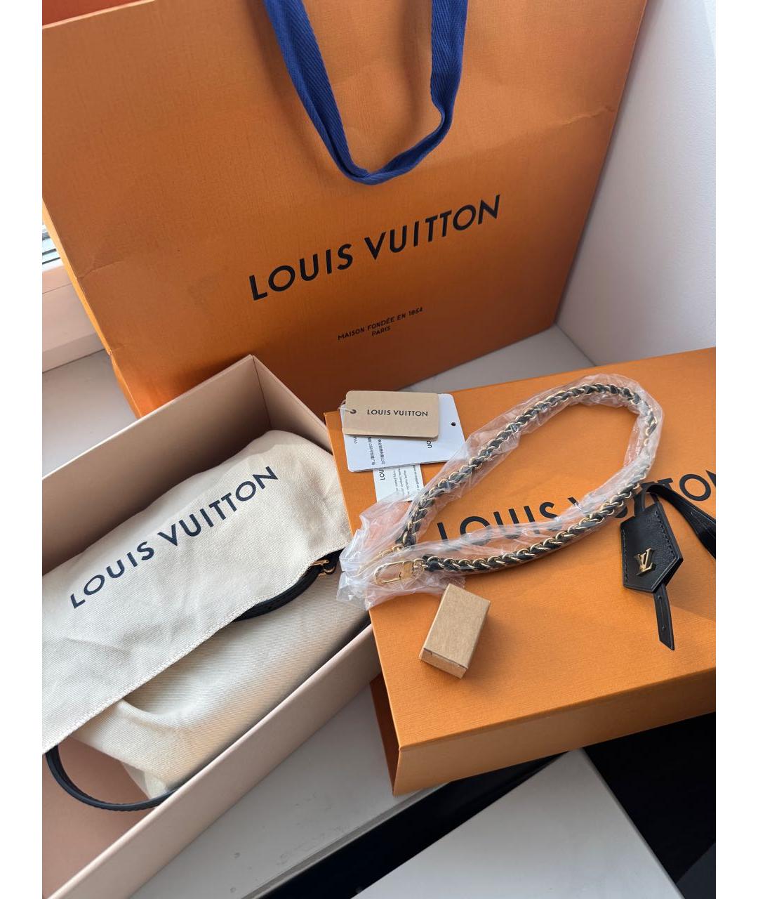 LOUIS VUITTON Коричневая сумка тоут, фото 4