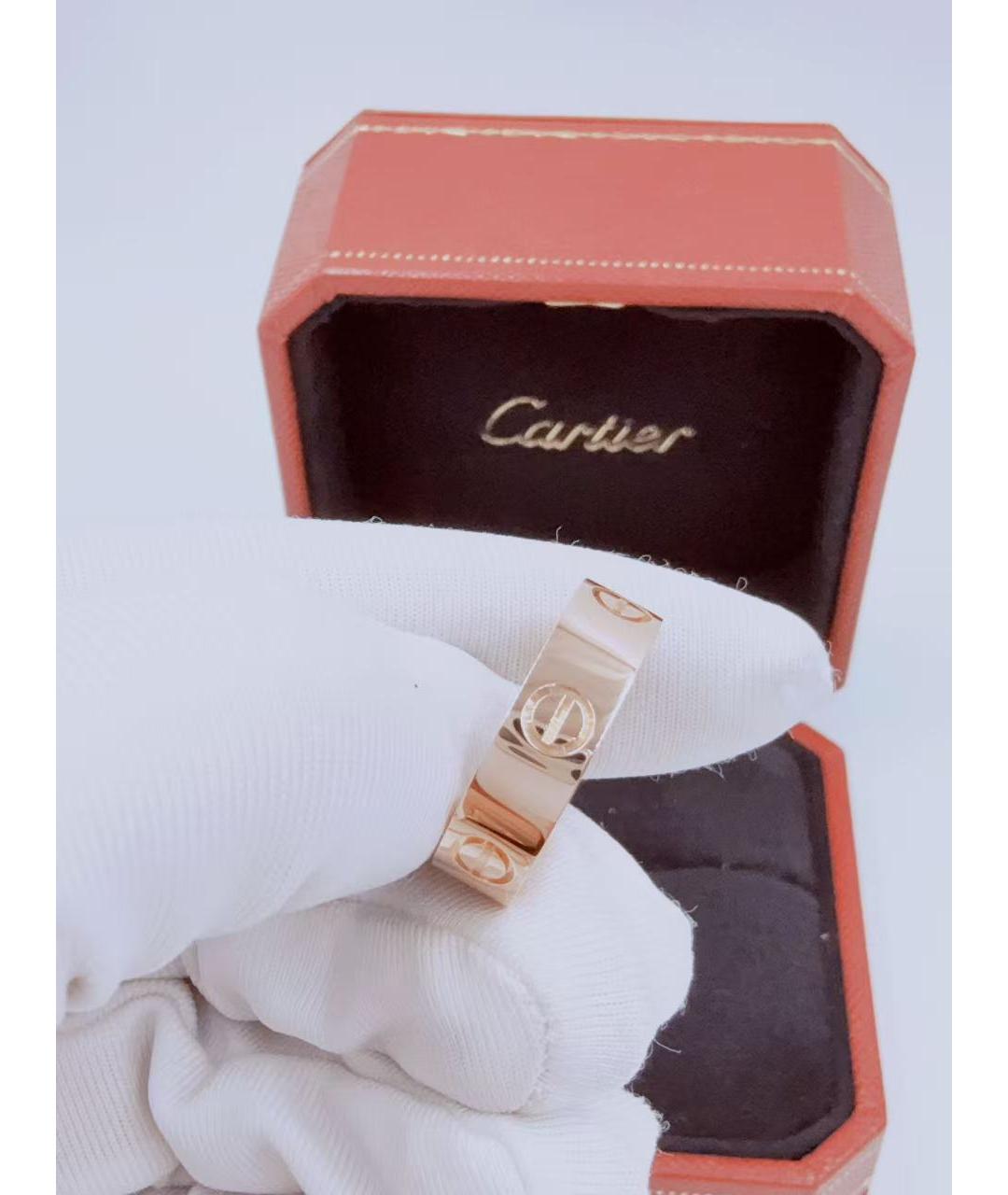 CARTIER Золотое кольцо из розового золота, фото 4