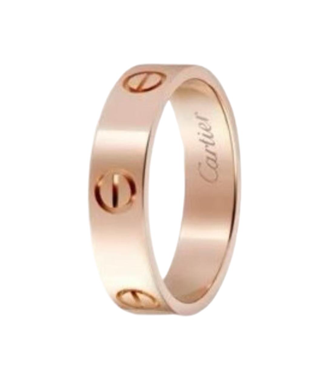 CARTIER Золотое кольцо из розового золота, фото 1