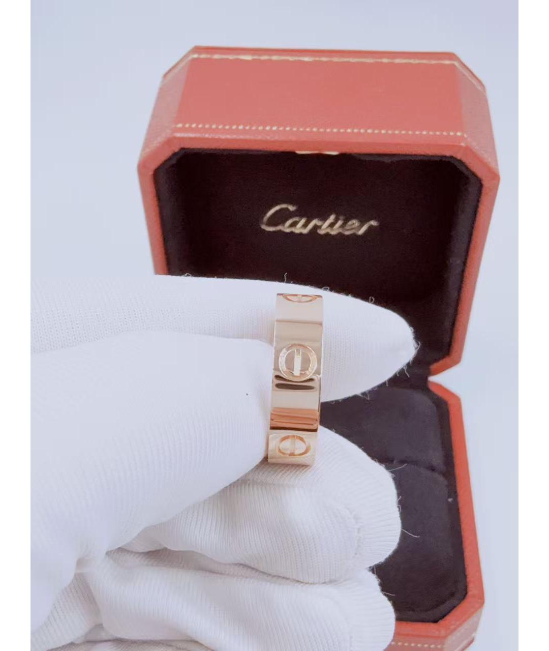 CARTIER Золотое кольцо из розового золота, фото 3