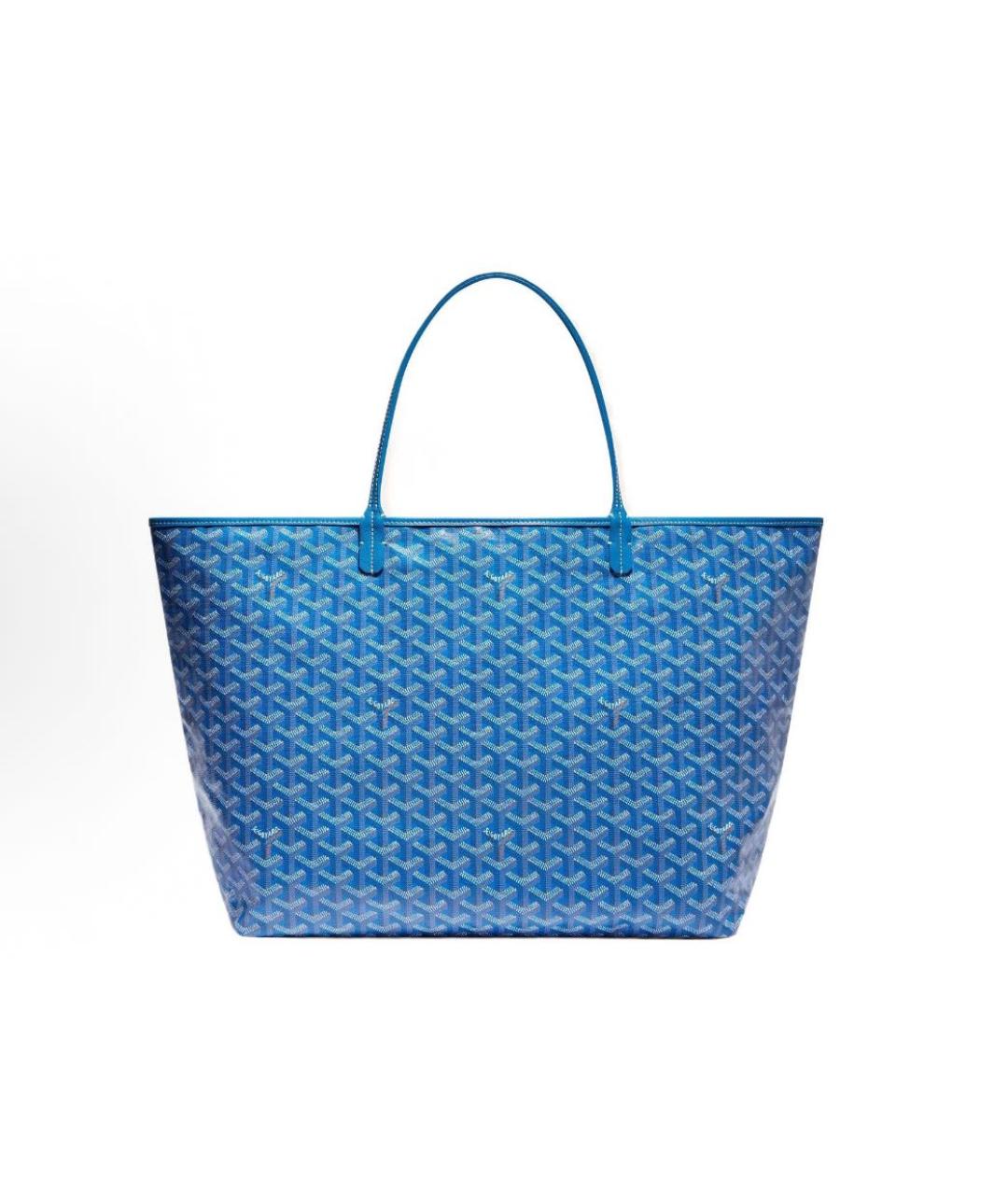GOYARD Синяя кожаная сумка тоут, фото 2