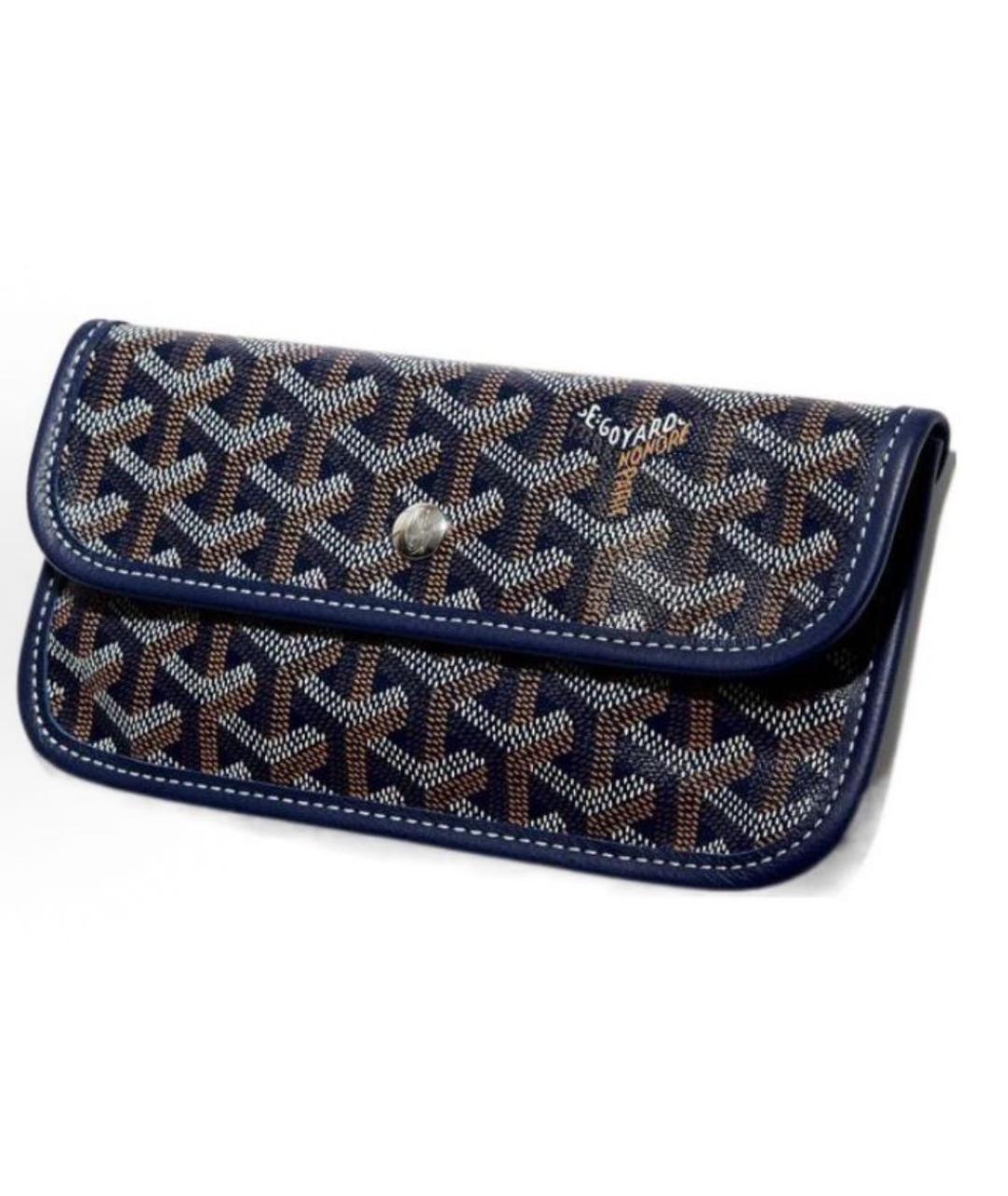 GOYARD Антрацитовая кожаная сумка тоут, фото 4