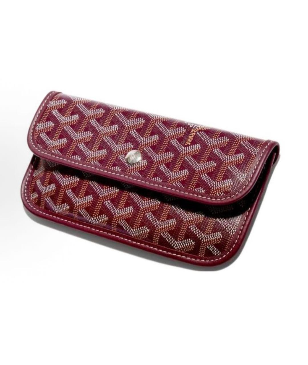 GOYARD Бордовая сумка тоут, фото 4