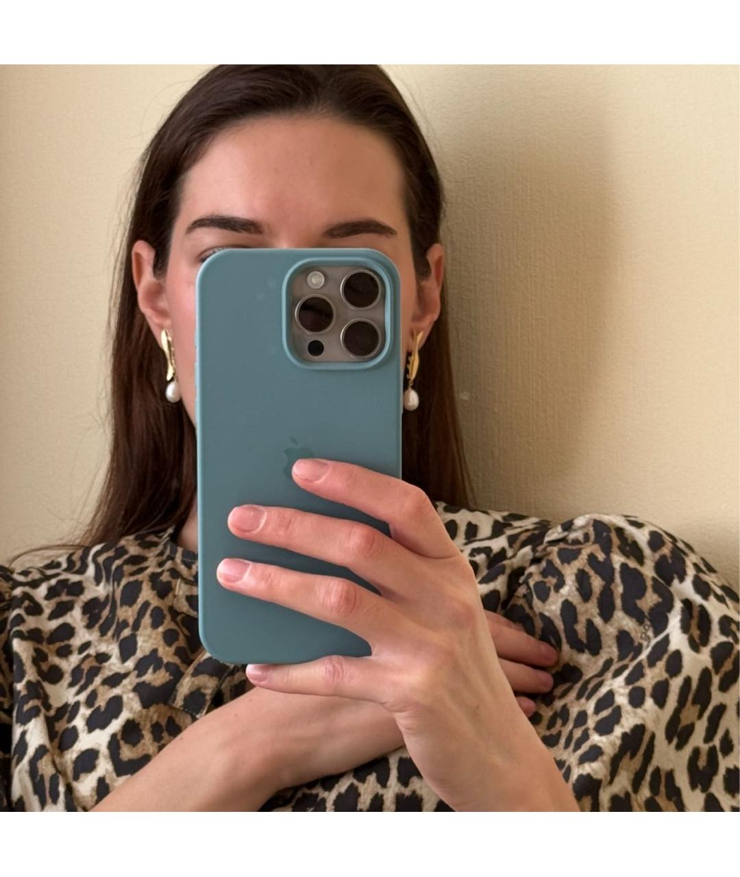 TORY BURCH Желтые металлические серьги, фото 5