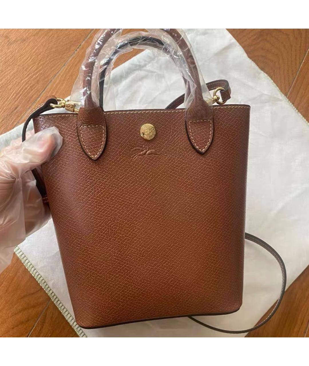 LONGCHAMP Сумка через плечо из лакированной кожи, фото 3
