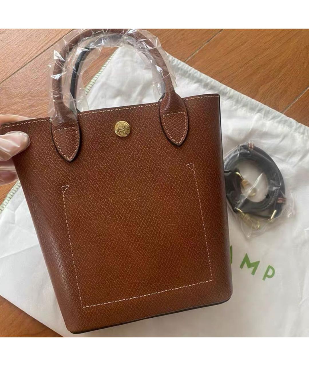 LONGCHAMP Сумка через плечо из лакированной кожи, фото 2