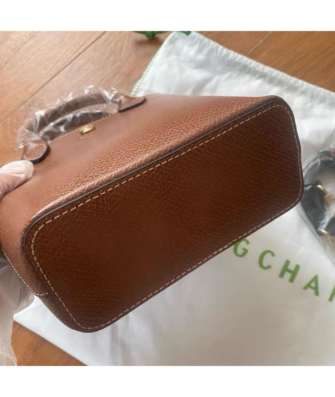 LONGCHAMP Сумка через плечо из лакированной кожи, фото 4