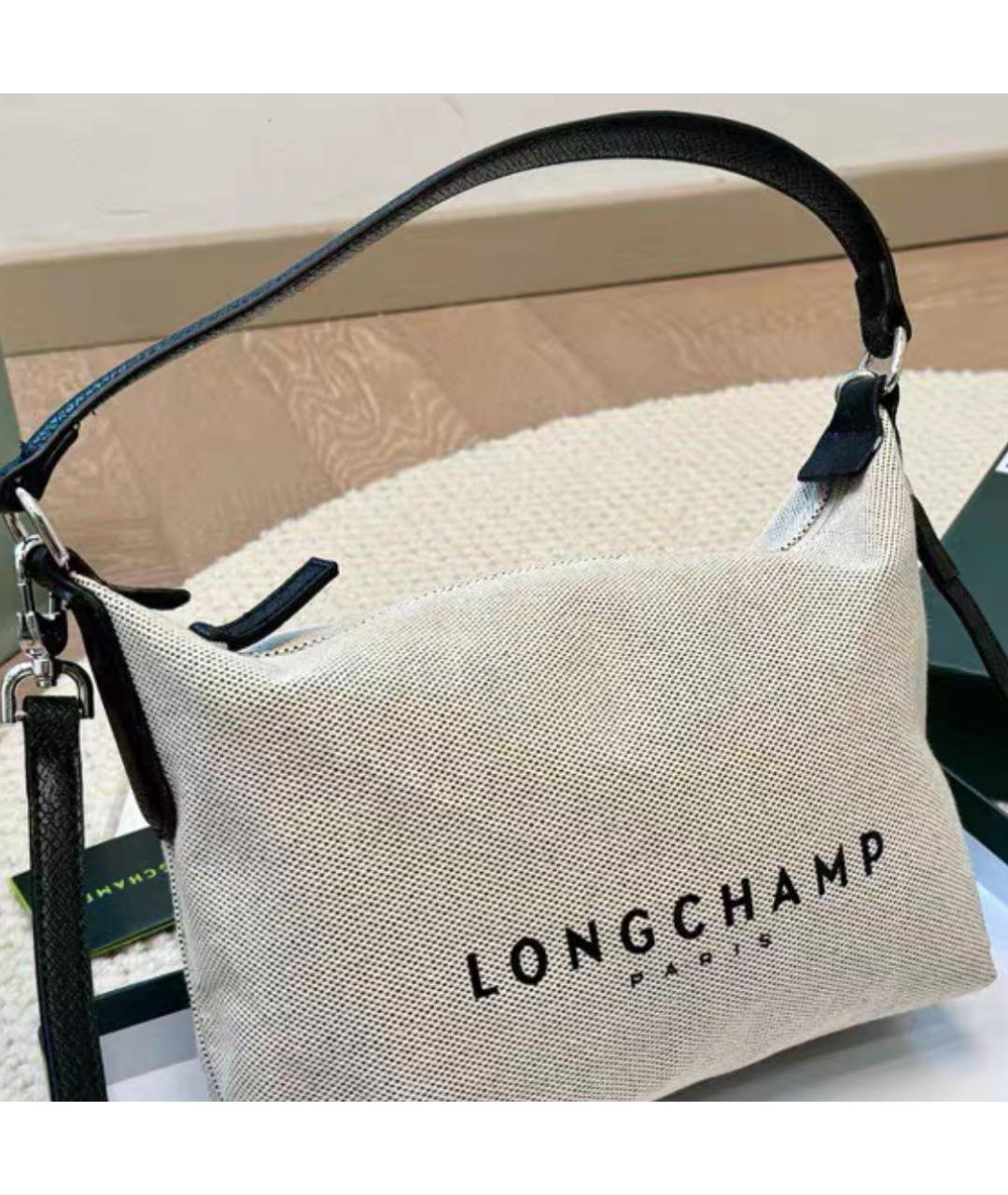 LONGCHAMP Белая сумка с короткими ручками, фото 2