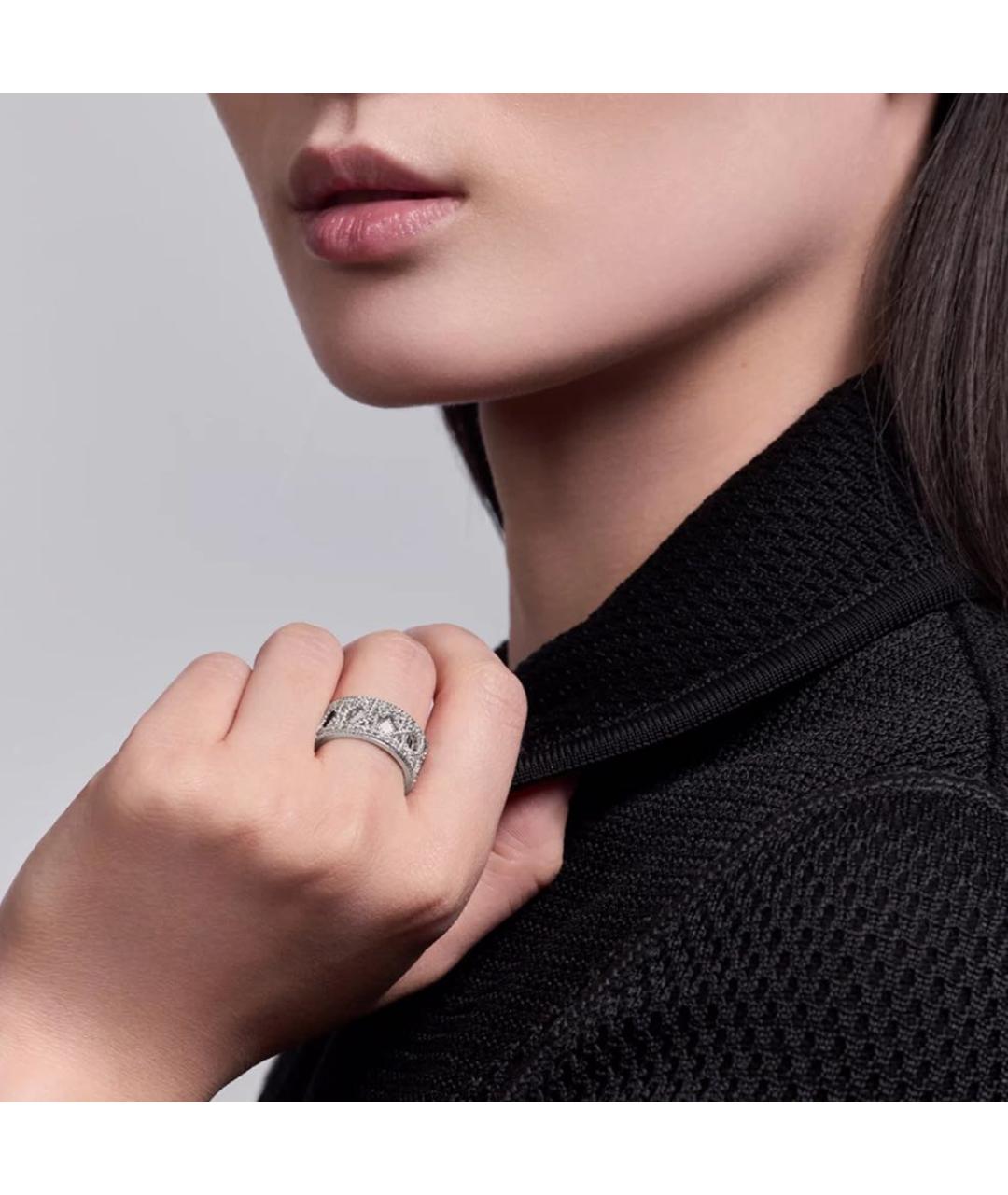 CHRISTIAN DIOR Белое кольцо из белого золота, фото 2