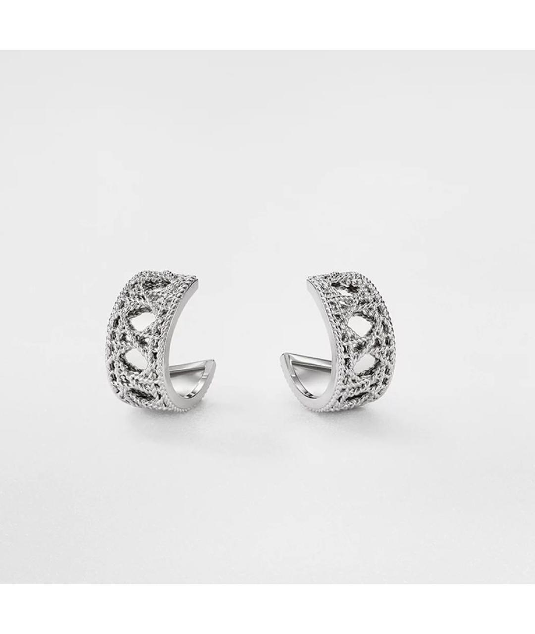 CHRISTIAN DIOR Белые серьги из белого золота, фото 4