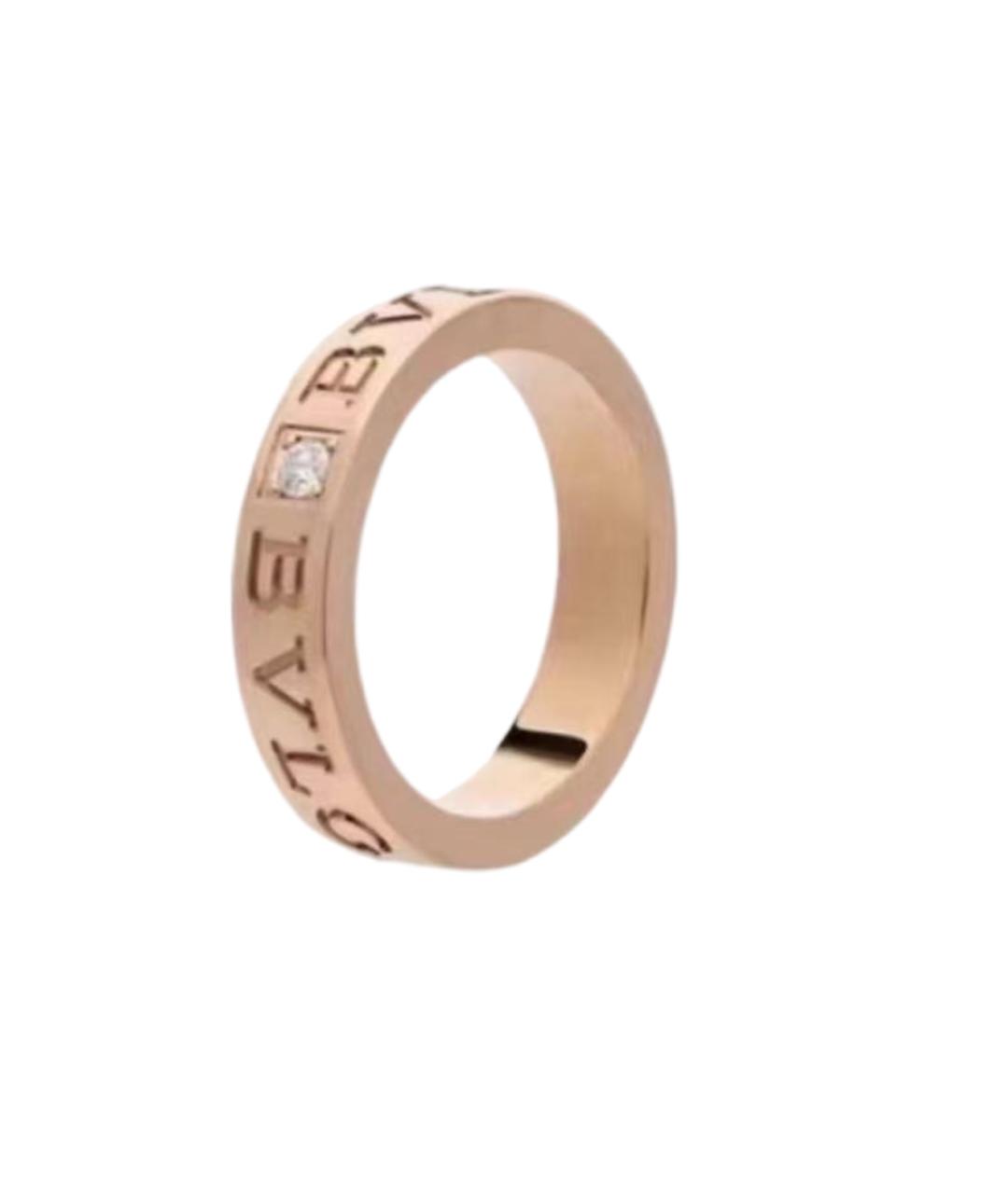 BVLGARI Золотое кольцо из розового золота, фото 1