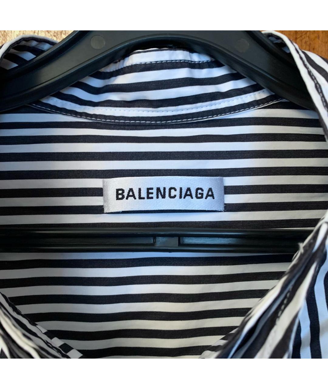 BALENCIAGA Мульти хлопковая рубашка, фото 3