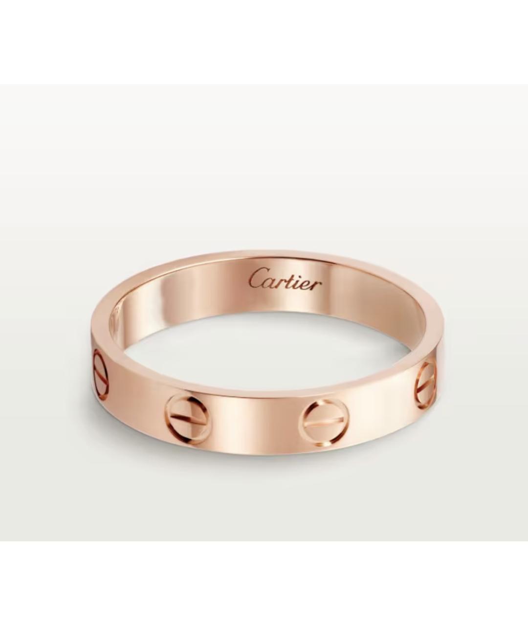 CARTIER Золотое кольцо из розового золота, фото 4